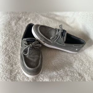 Men Grey Sperry